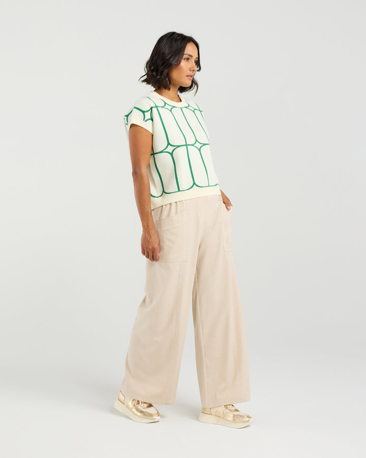 Sedgewick Knit | Lawn Trellis