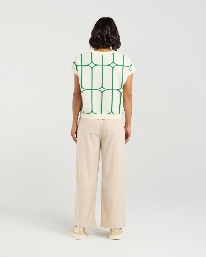 Sedgewick Knit | Lawn Trellis