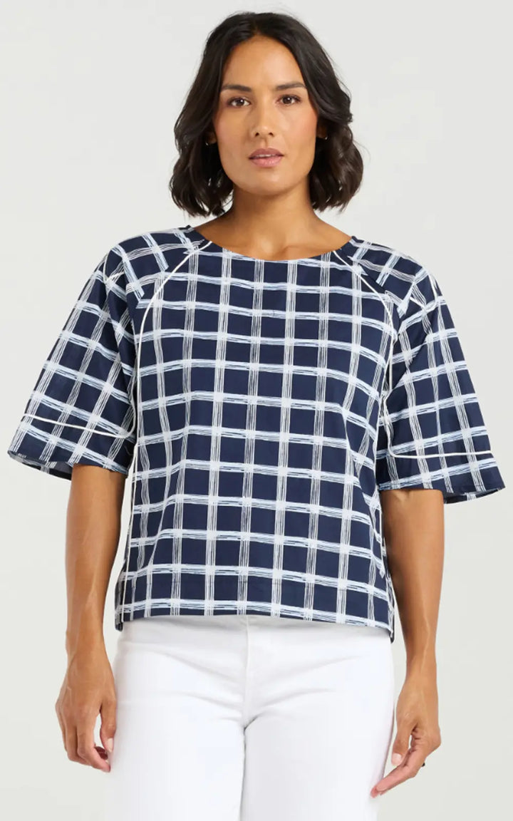 Mila Top | Midnight Weave