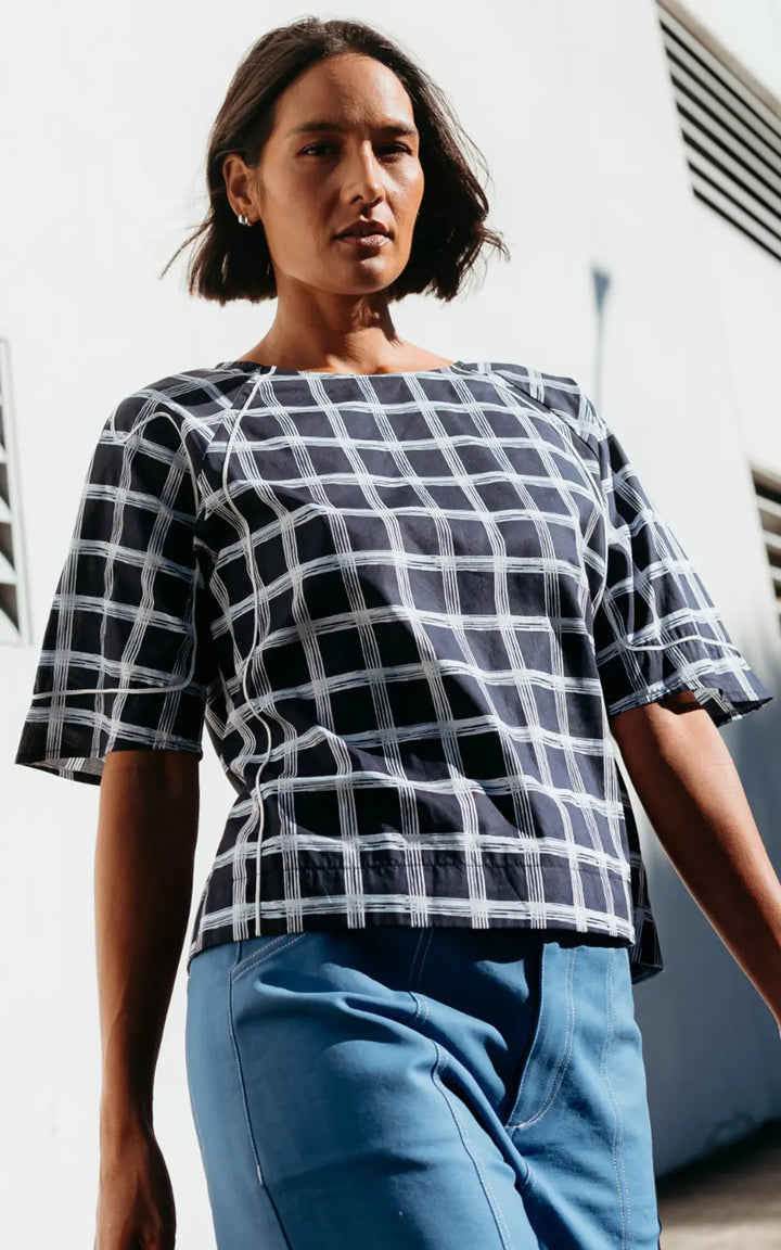 Mila Top | Midnight Weave