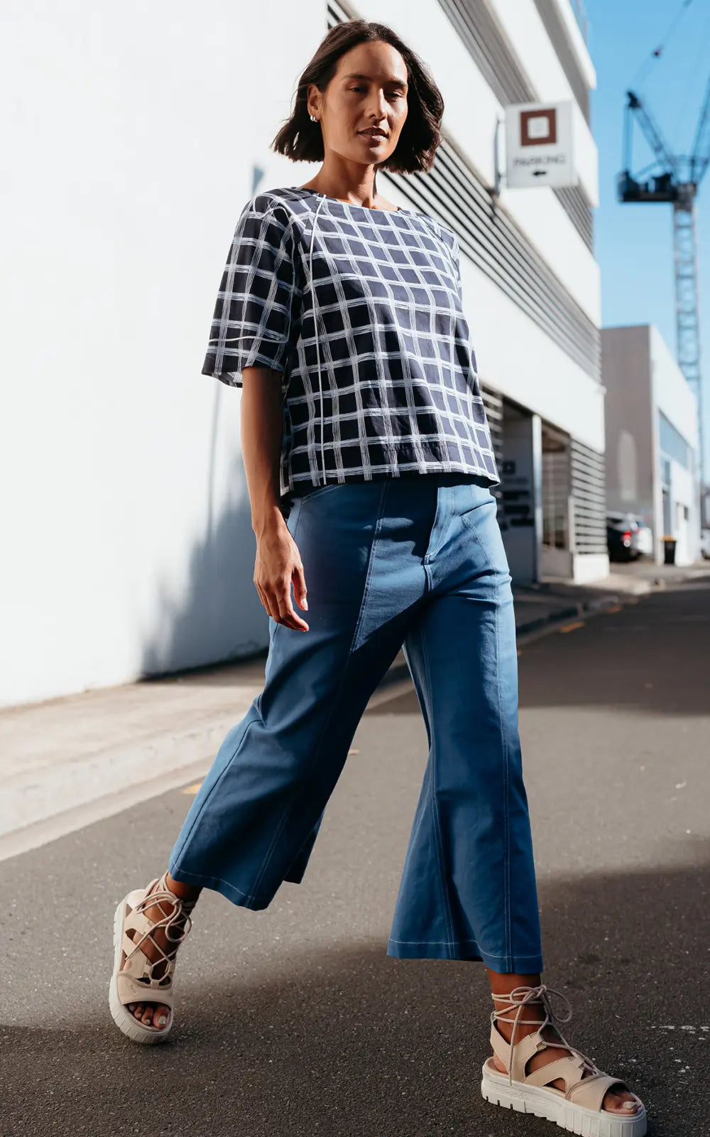 Mila Top | Midnight Weave