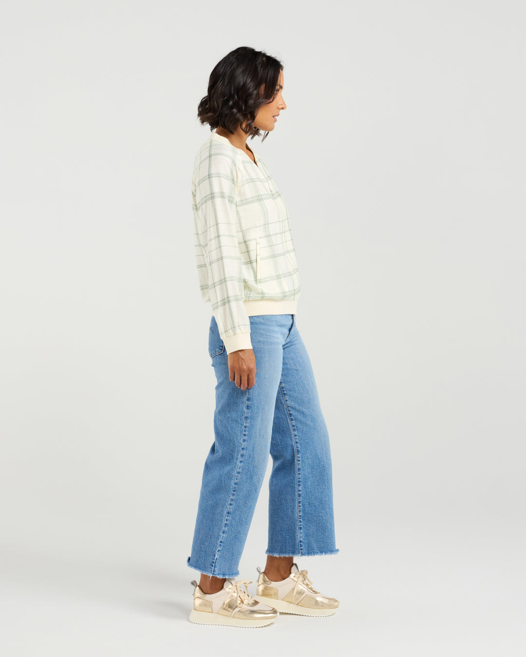 Bobby Bomber | Meadow Plaid