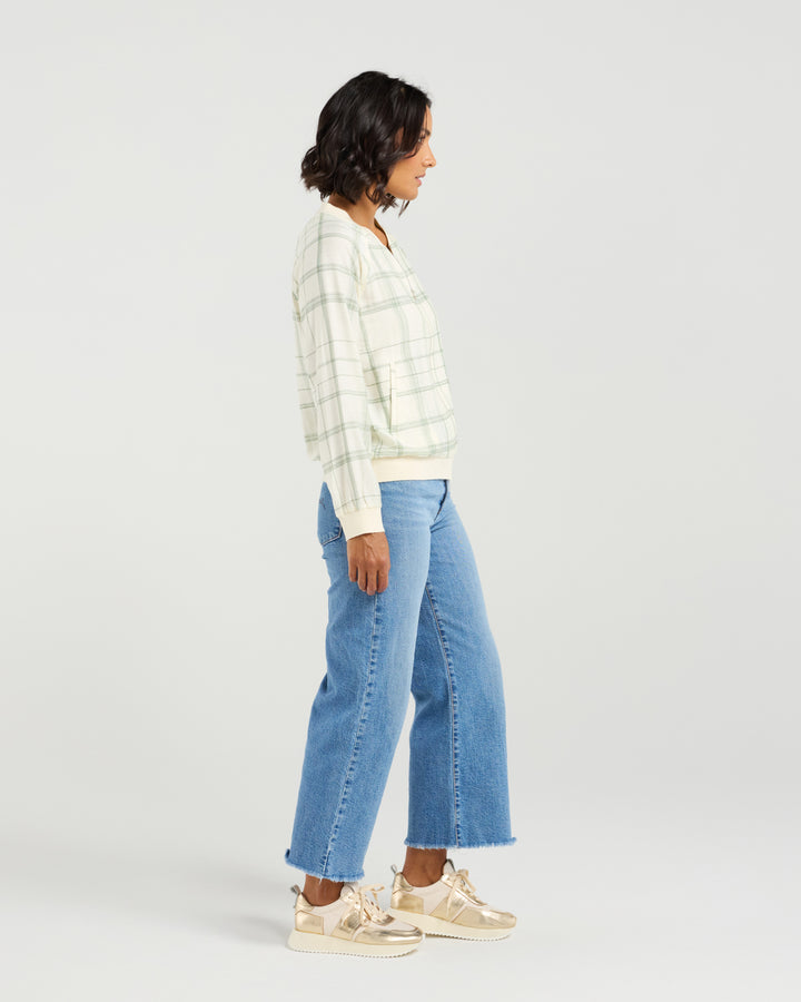 Bobby Bomber | Meadow Plaid