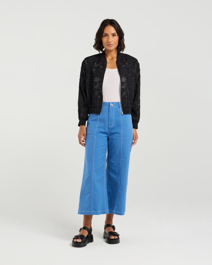 Skylar Bomber | Shadowed Florals