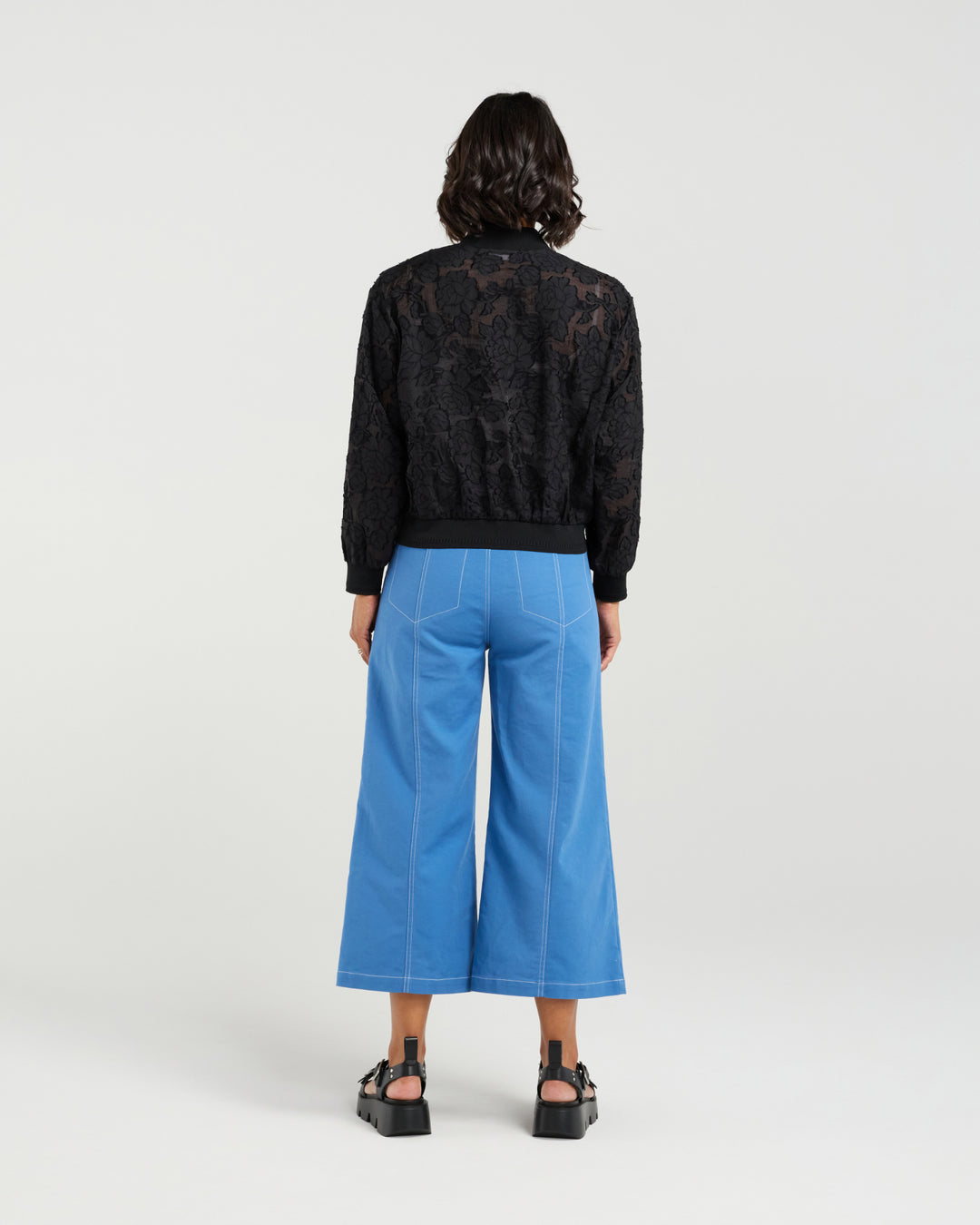 Skylar Bomber | Shadowed Florals