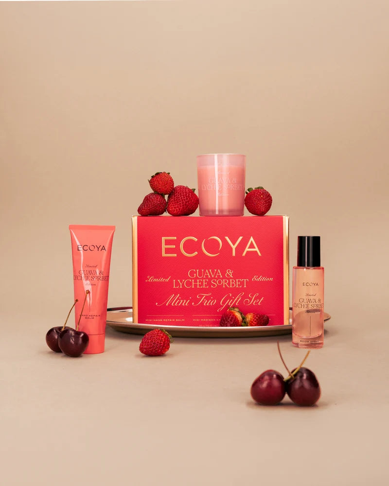 Mini Trio Gift Set | Guava & Lychee Sorbet
