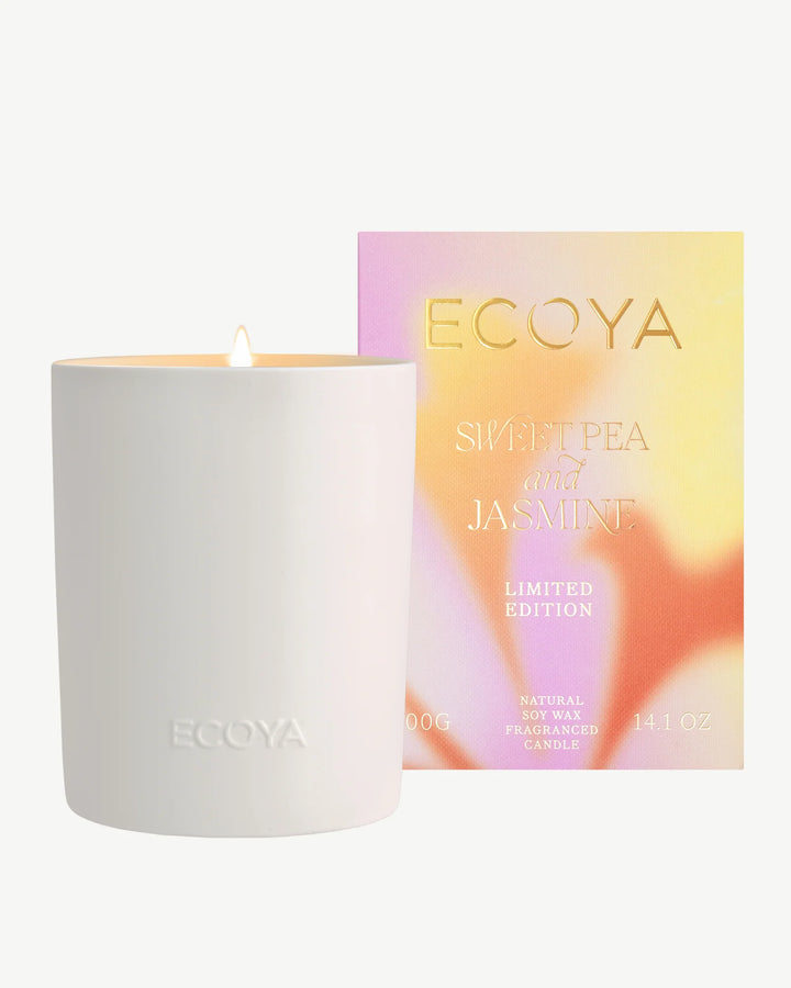 Ceramic Candle | Sweet Pea & Jasmine