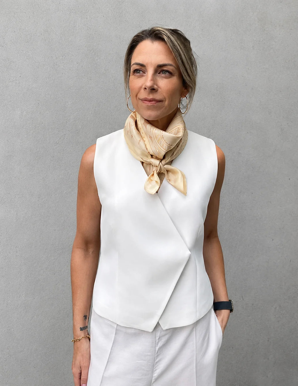 Ellie Compton Burnett Silk Scarf