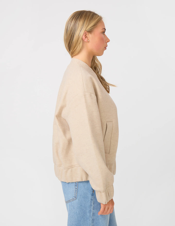 Bomber Jacket | Oat
