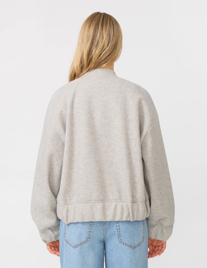Bomber Jacket | Grey Marle