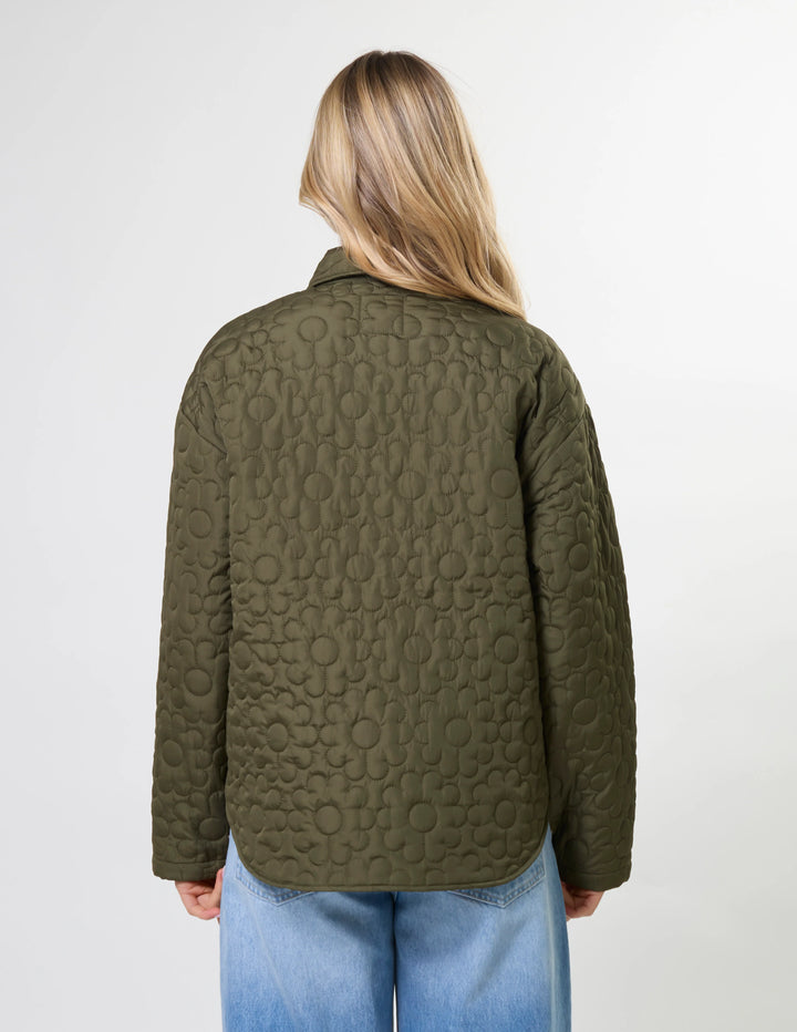 Flowerly Jacket | Army