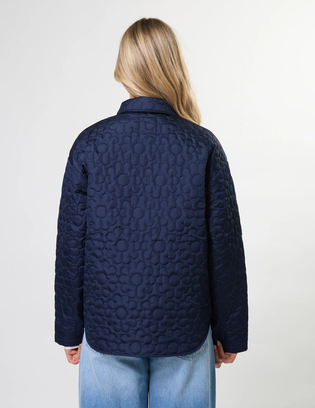 Flowerly Jacket | Navy
