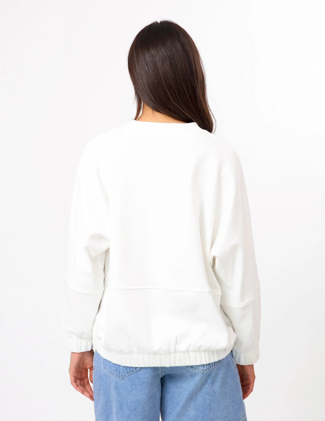 Bubble Sweatshirt | White