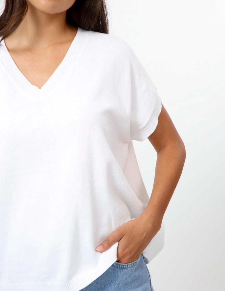 Lily Top | White