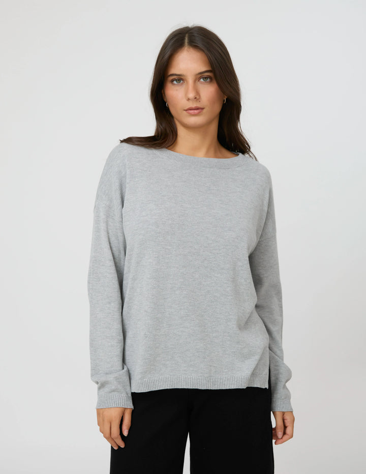High Street Jumper | Grey Marle