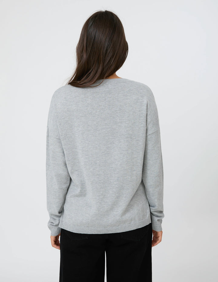 High Street Jumper | Grey Marle