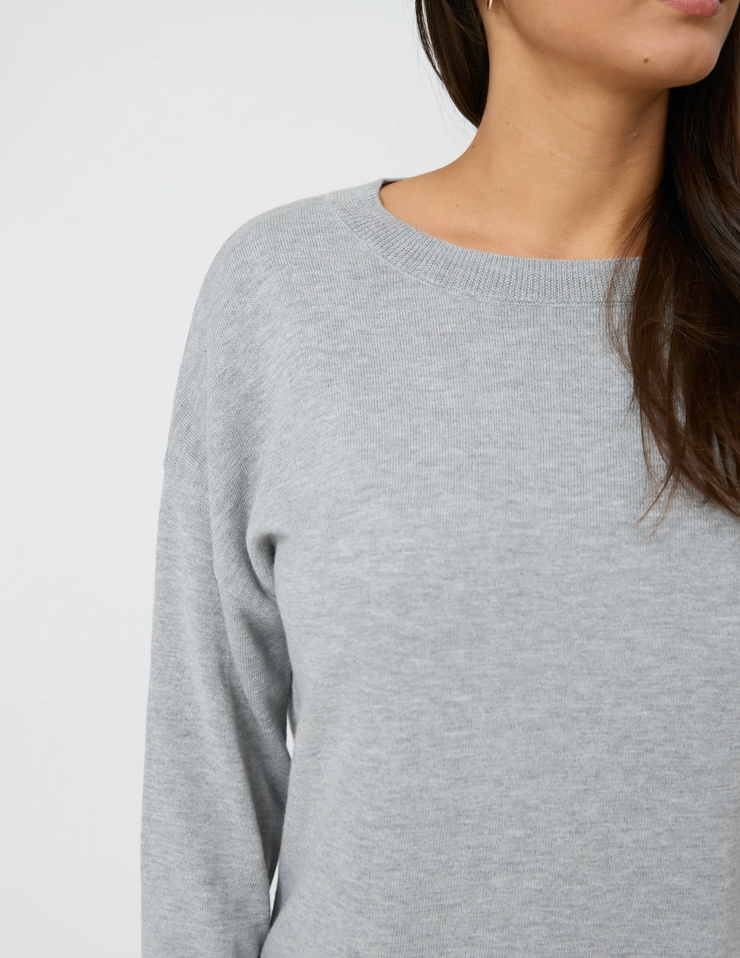 High Street Jumper | Grey Marle