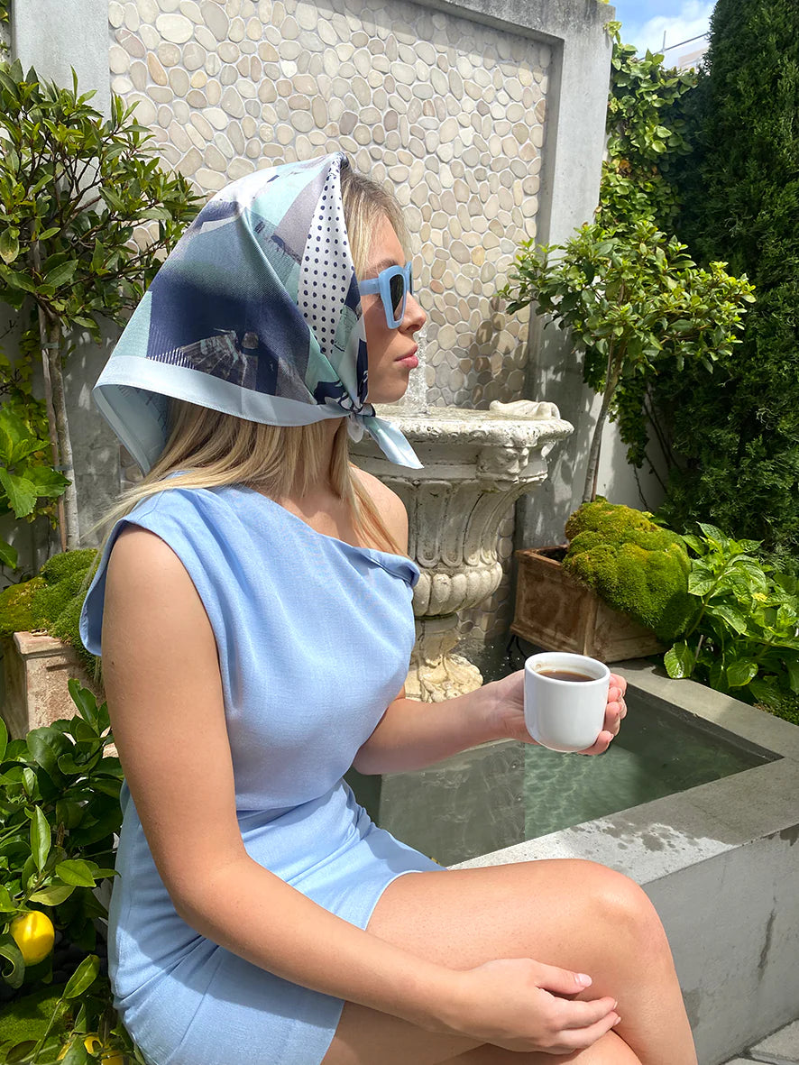 Joel Hart x DH | Flux Petite Silk Scarf