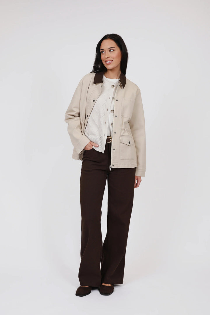 Frost Knit Cardigan | Ivory