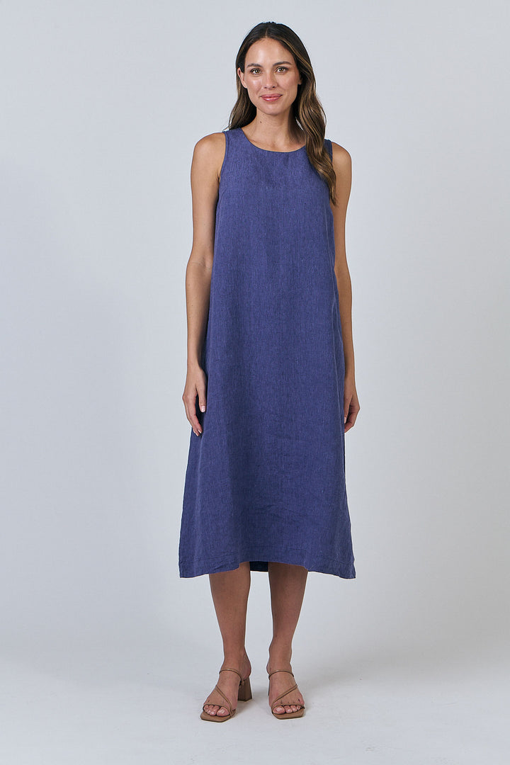 Daisy Dress | Blueberry