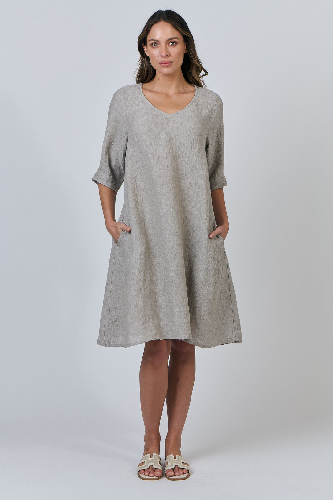 Ruth Dress | Cement