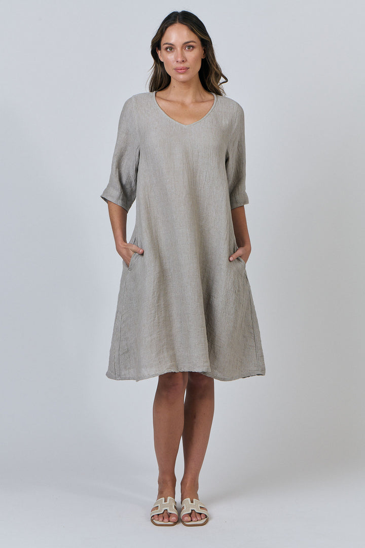 Ruth Dress | Cement