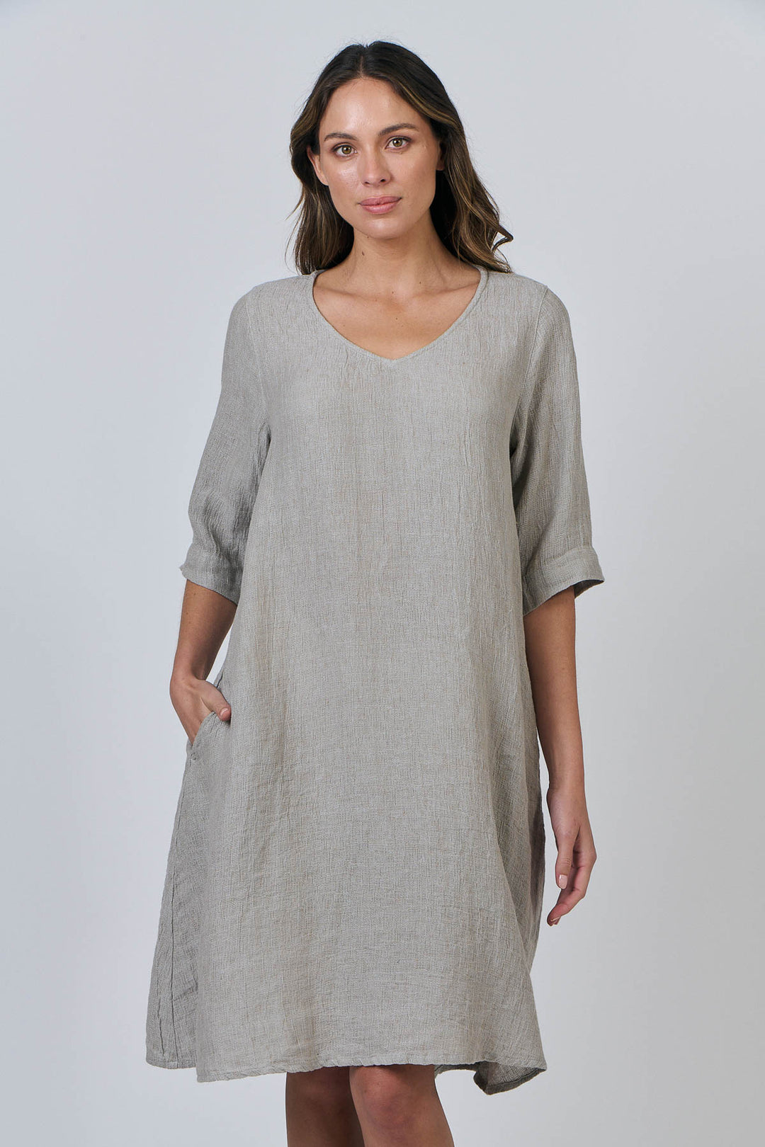 Ruth Dress | Cement