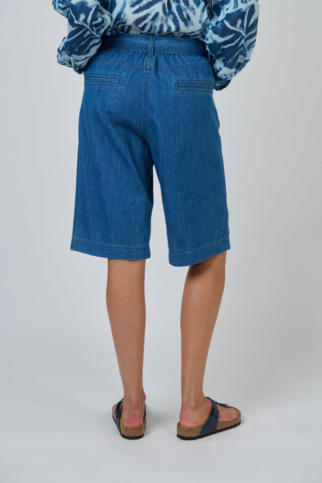Claire Shorts | Chambray