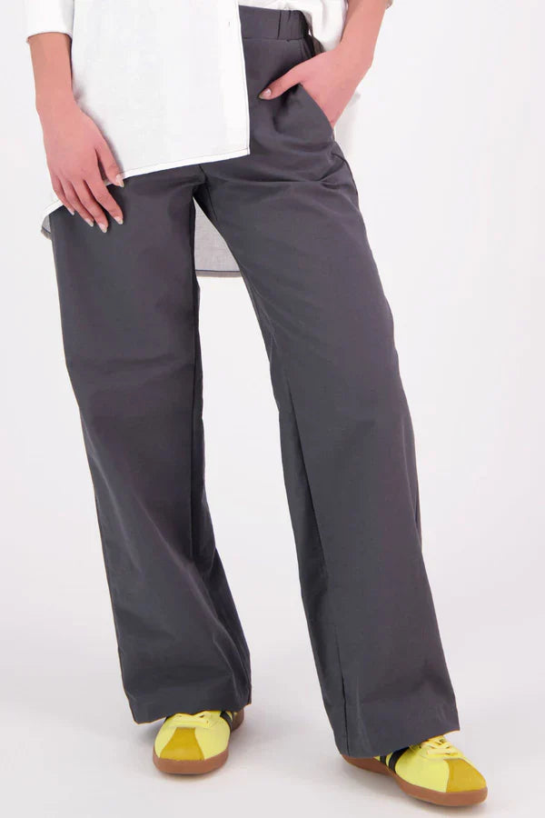Gin Pant Cotton Blend | Slate