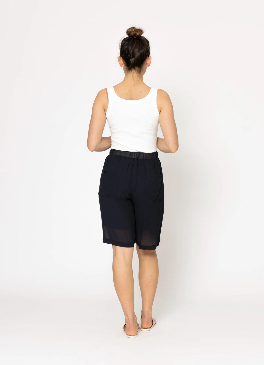 Ford Shorts SS25 | Navy Viscoes