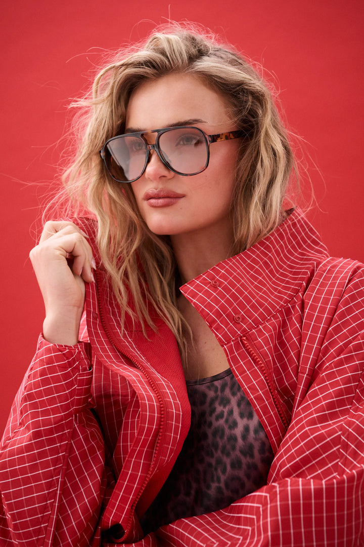 Beau Spray Jacket | Red Check
