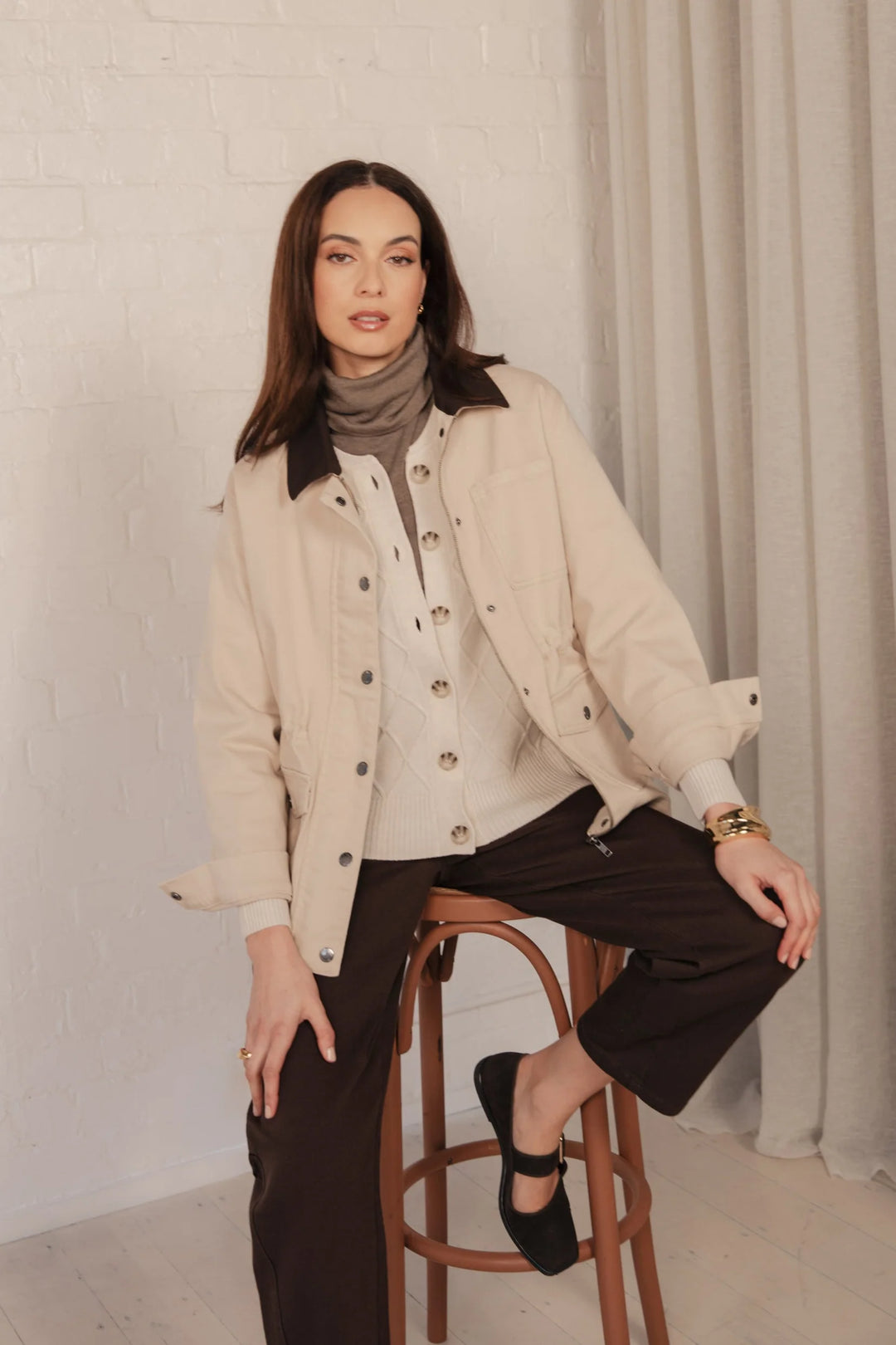 Heritage Jacket | Stone