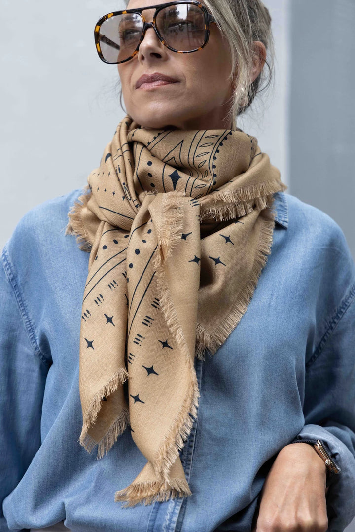 The Holden Wool Silk | Beige