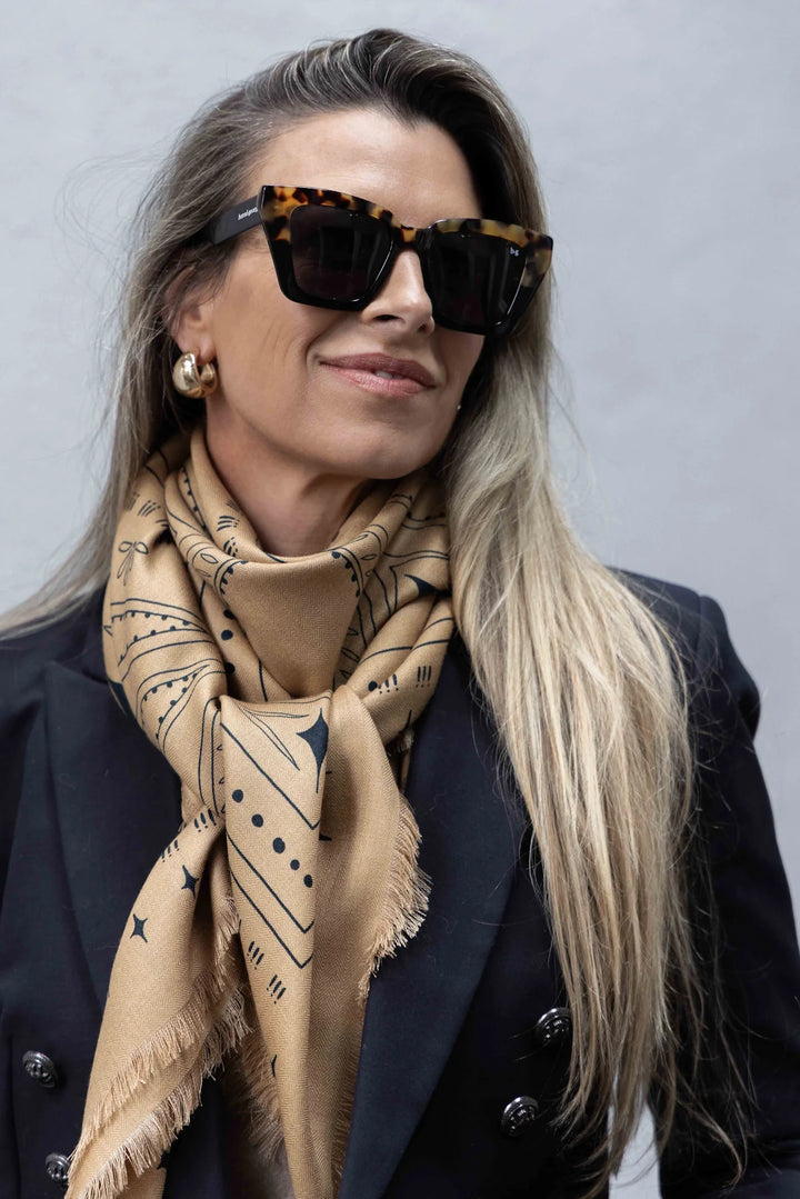 The Holden Wool Silk | Beige