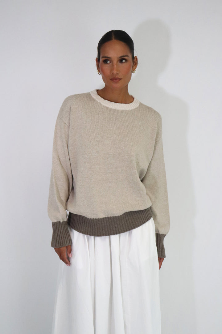 Alexandra Crew | Wheat/Mocha