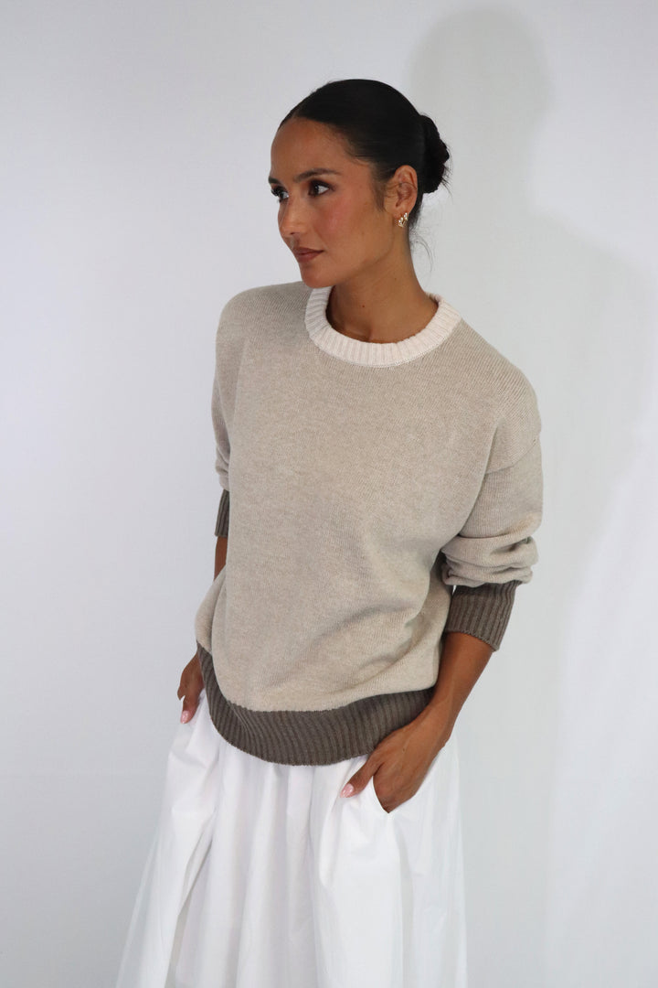 Alexandra Crew | Wheat/Mocha