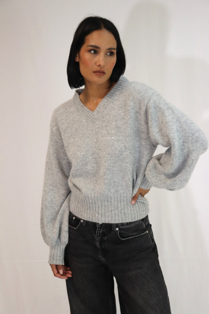 Celia V-Neck | Dove