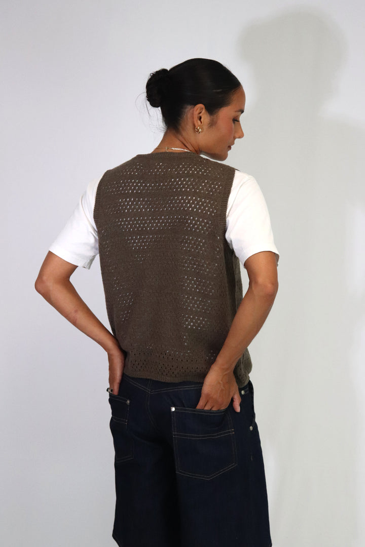Eden Vest | Chocolate