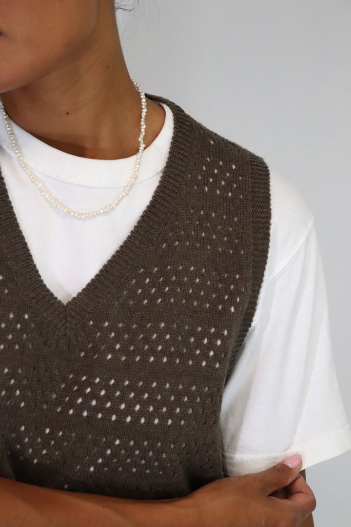 Eden Vest | Chocolate