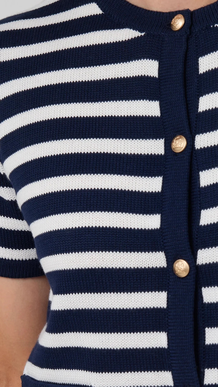 Rue Cardi | Navy/White Stripe