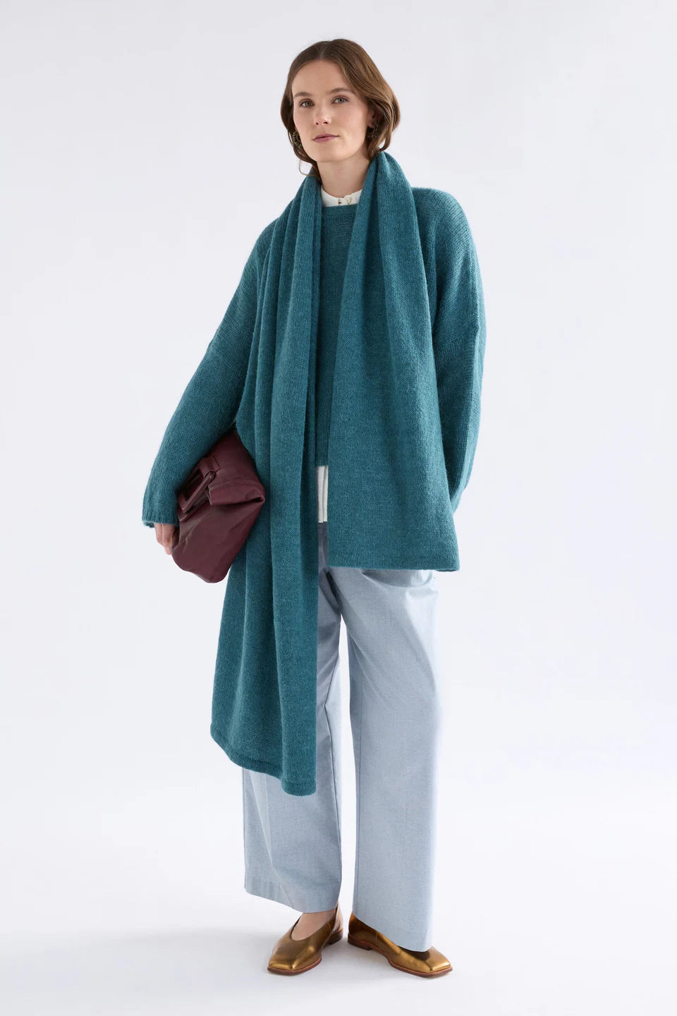 Agna Sweater | Stone Blue
