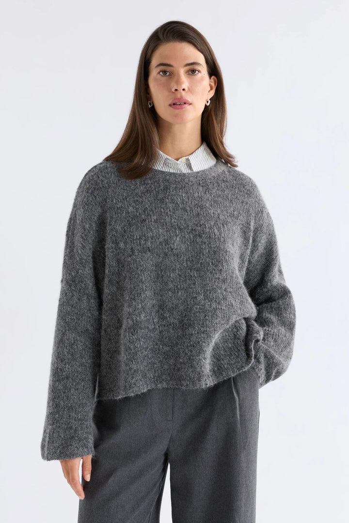 Agna Sweater | Mid Grey