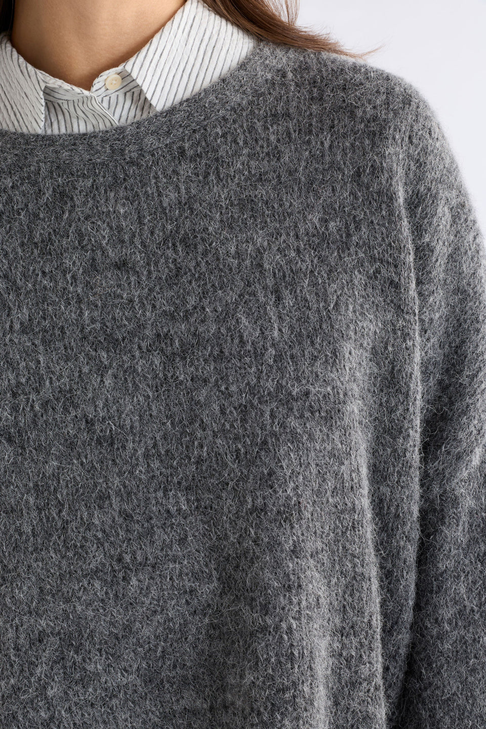 Agna Sweater | Mid Grey