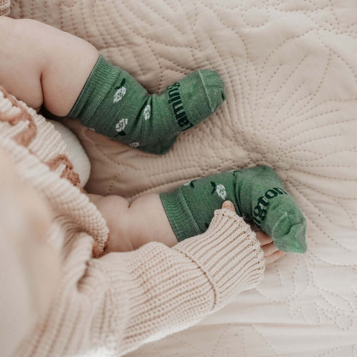 Baby Crew Sock | Heather
