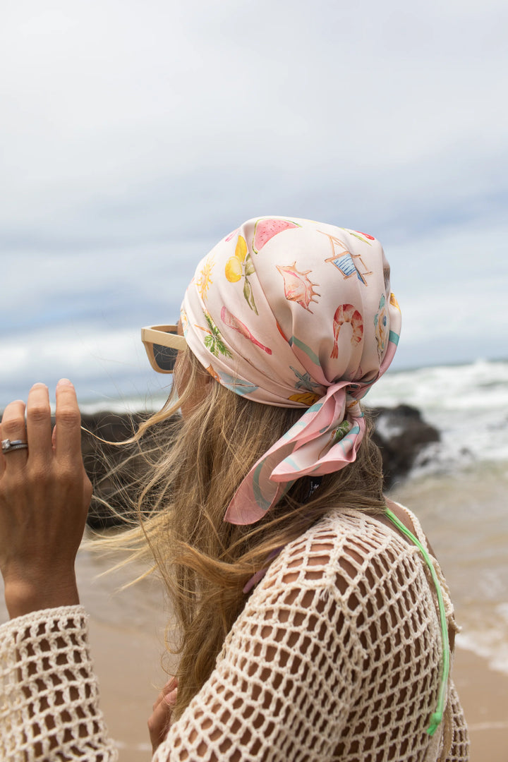 The Little Cove Silk Petite Scarf