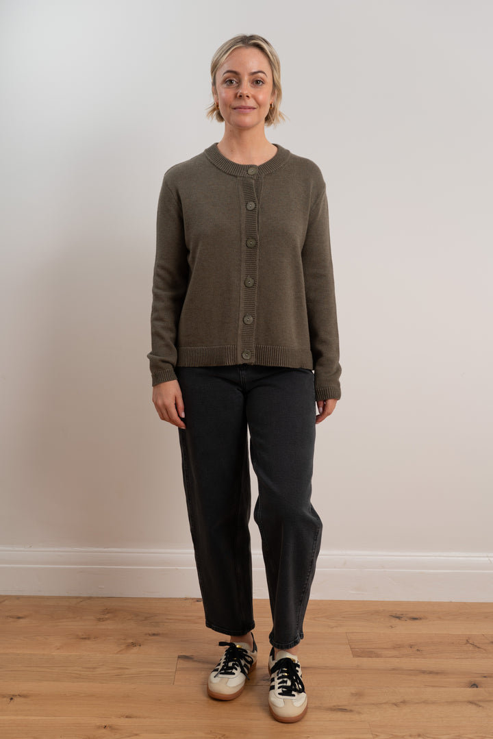 Ruby Cardigan | Army
