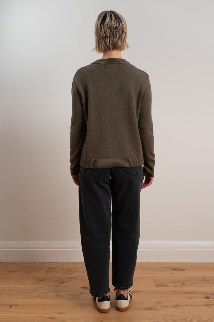 Ruby Cardigan | Army