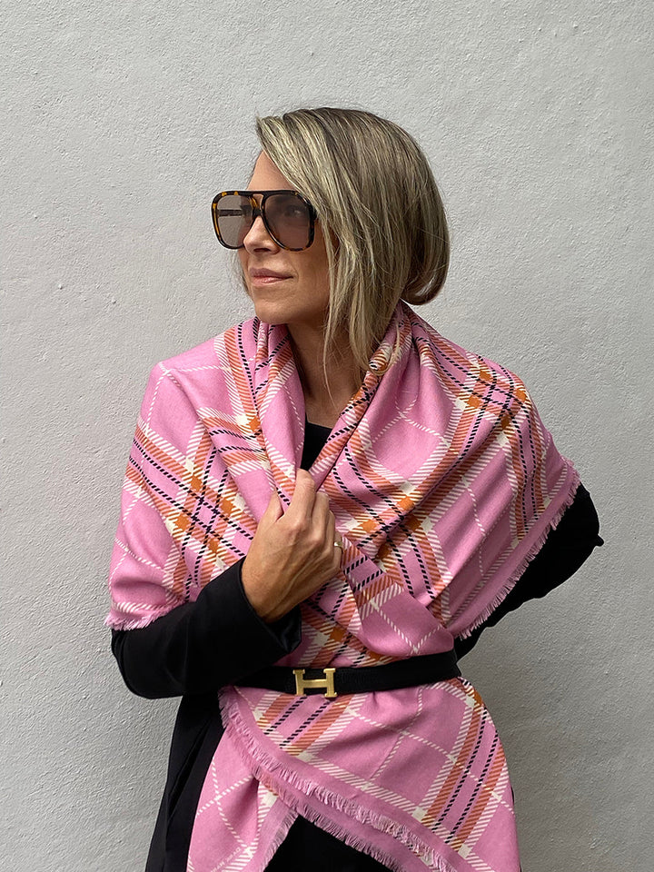 The McRae Wool Silk | Pink