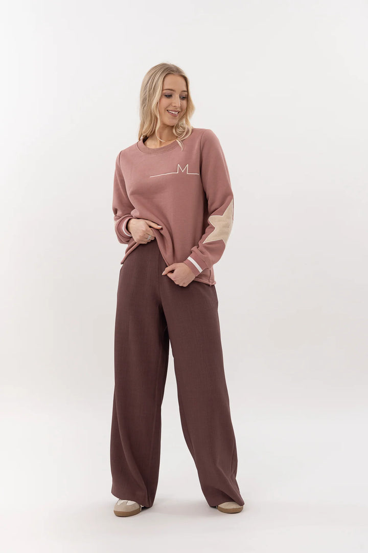Sienna Pant | Blushing Plum