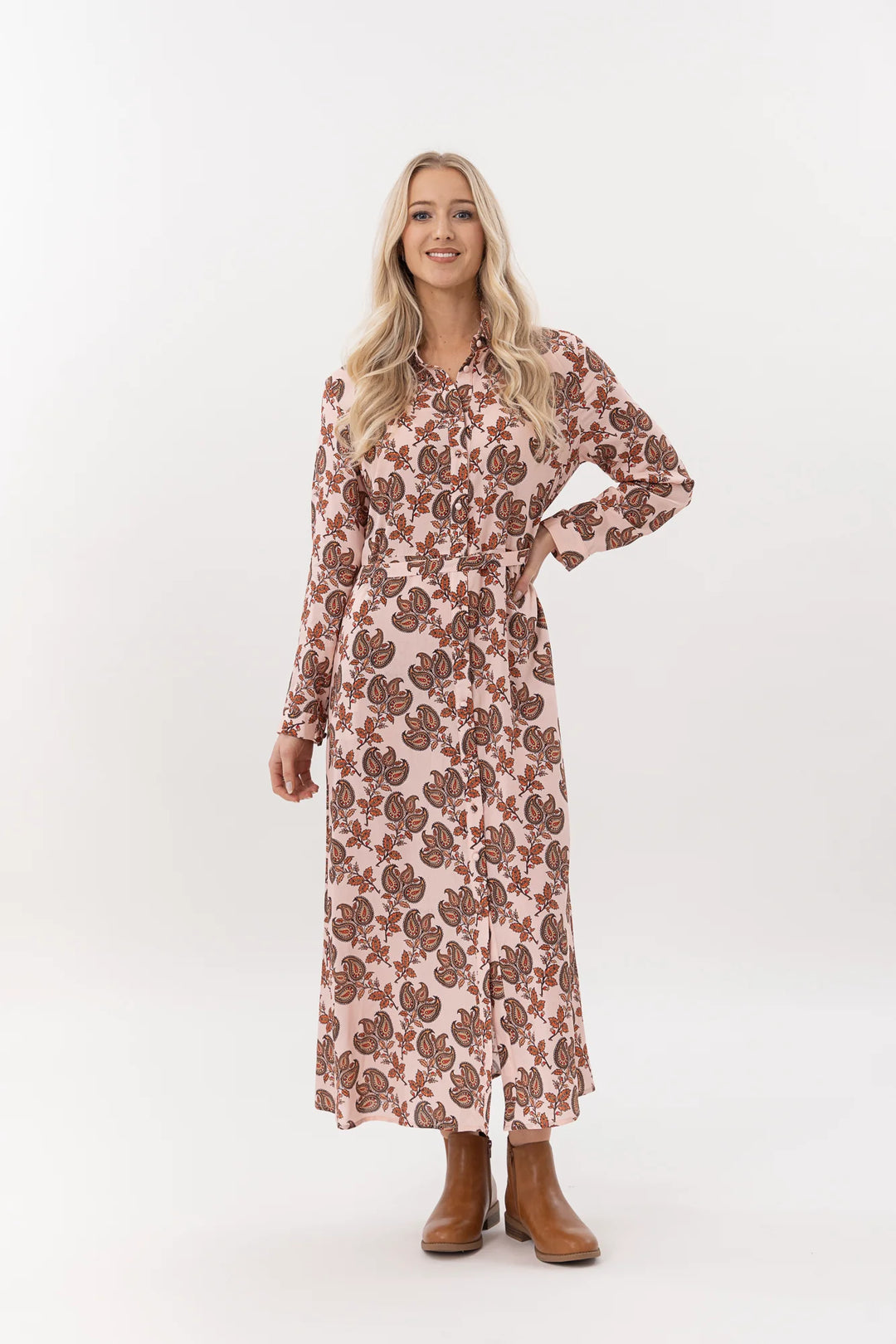 Libby Dress | Blush Baroque